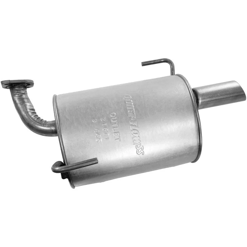 21671 – WALKER EXHST Exhaust Muffler, OE Replacement 9 Inch Width x 7 Inch Height Oval Aluminized Steel Case Single 2...